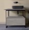 Modern Console Vanity with Grey Oak Cabinet, 35